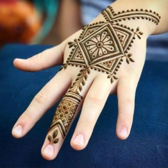 African Mehndi Design