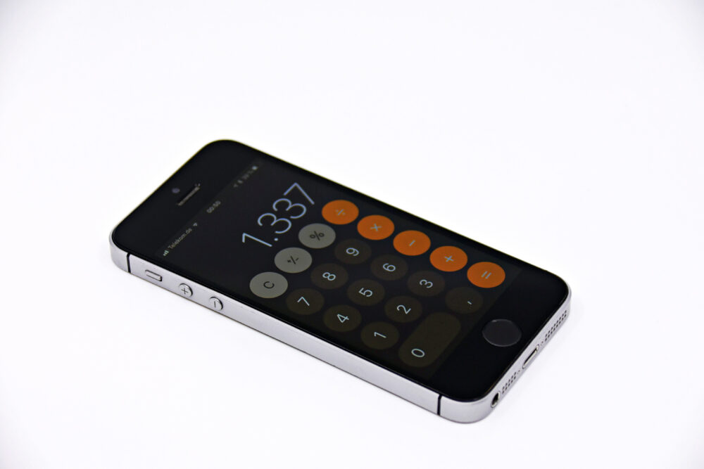 Iphone calculator