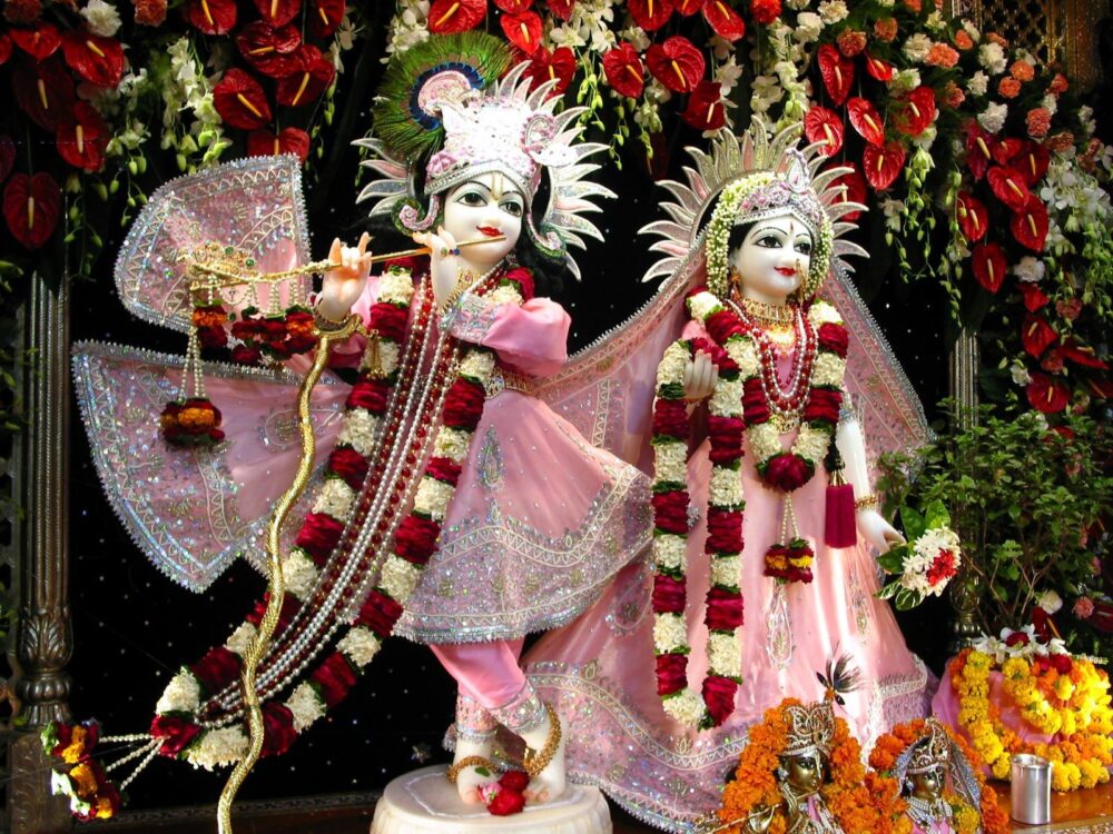 Radha Rani And Lord Krishna