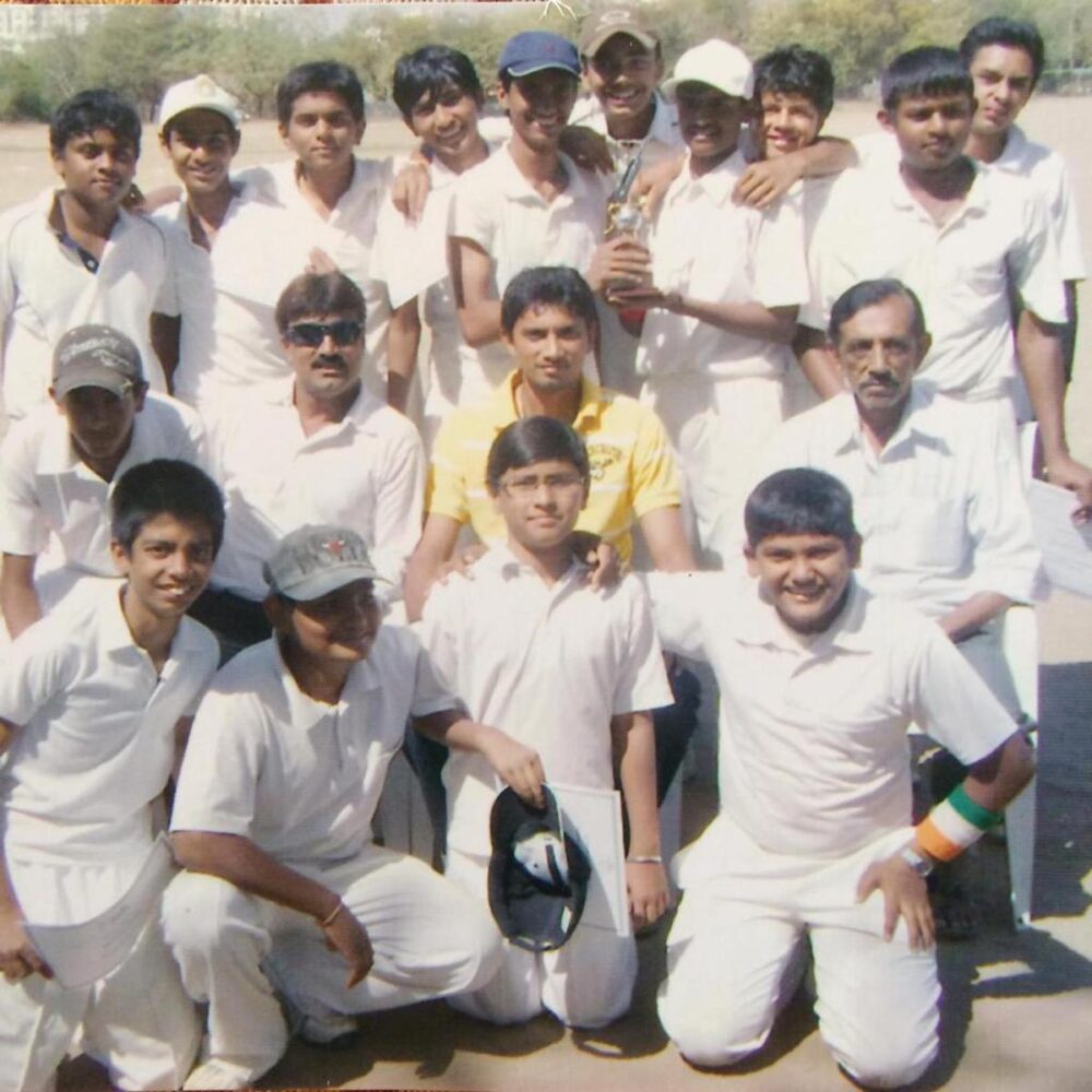 Jasprit Bumrah (bottom extreme left )