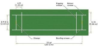 Distance Between Two Wickets In Cricket