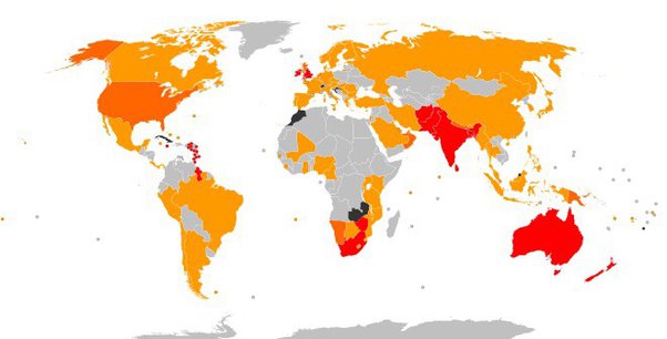 Which Country Does Not Play Cricket ?